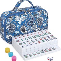 Sac de rangement Mahjong en forme de noix de cajou, personnalisé, transfrontalier, très populaire, grande capacité, multifonctionnel, sac à main portable, trousse de toilette de voyage