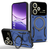Étui de téléphone avec support rotatif pour OPPO Reno 15F 15C 15 Pro Max A6X A6 Pro Realme C85 15 Pro, protection de l'objectif, coque magnétique
