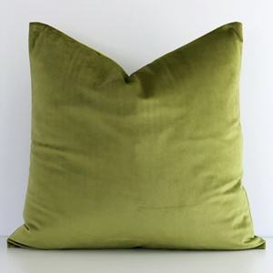 Wholesale Cheap 100% Cotton Modern Solid Back 200TC Eco-Friendly Multi Colors Square Throw <b>Pillow</b> for Home Hotel Spa - Product Image 4