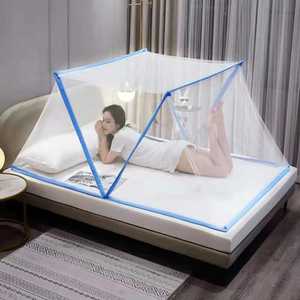 Fabrieksmodel grensoverschrijdend nieuw opklapbaar kinder slaapzaalbed (eenpersoons/tweepersoons) met klamboe, model 008, gemaakt in China - Product Image 5