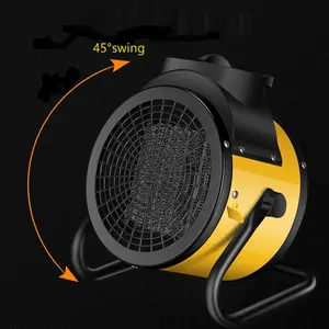 Dustproof and waterproof air heater, household, industrial, outdoor, high-power, fast heating