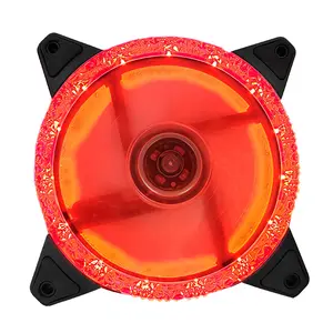 MANMU Newest Pc Fan Oem Red Led Case Fan 120mm 12v Pc Fan Rgb