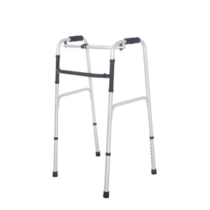 Andador Ortopédico Ajustável e Dobrável 2 em 1 com Estrutura de Alumínio, Auxílio Médico para Caminhada, Certificado CE, Capacidade de 100kg - Product Image 2