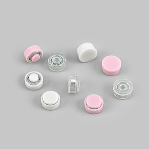 Rebacca Rotating Bearings For Mobile Phone Decoration ABS Circle Shape Pink White <b>Clear</b> Colorful DIY Accessory Parts - Product Image 1