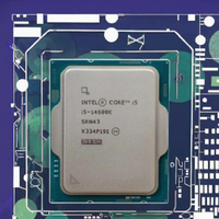 Processeur de bureau pour jeux Core I5-14600K, 14 cœurs (6 cœurs P + 8 cœurs E), 3,5 GHz, 12/24 Mo, 12 nm, 64 bits, socket LGA 1700