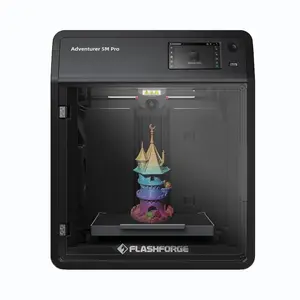 Flashforge Impresora 3 D Adventurer 5M Pro Nivelación automática AI Máquina de impresora 3D para niños
