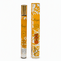 Coffret de parfum pour elle, flacon en verre fin, bouchon doré, liquide jaune, boîte décorative, Desert Sunset Palm Everlasting