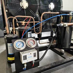 Unit Kondensasi Pendingin Udara Kompresor <span class=keywords><strong>Bitzer</strong></span> 5HP |   Kipas 2-Unit Berkinerja Tinggi untuk Pendinginan & Penyimpanan Dingin - Product Image 3