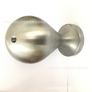 Remate de barra de cortina Juguanglong, hecho a medida, torneado de espejo con tolerancia de 0.005, mecanizado CNC en torno - Product Image 2