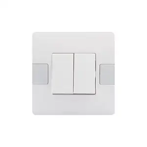 Wall Light Switches No Neutral For Keyboard Led 1 2 Gang Toggle Black Panel Board Key Brass Home Luxury Touch Gang Matter Switch