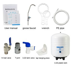 Chino alkline carbono activado aqua antibacteriano 5 etapas de ósmosis inversa sistema de filtro de agua para agua - Product Image 3