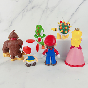 Juego de 6 Muñecos de Alta Calidad al por Mayor, <span class=keywords><strong>Super</strong></span> <span class=keywords><strong>Mario</strong></span> <span class=keywords><strong>Bros</strong></span>, Figuras de Acción de PVC de <span class=keywords><strong>Mario</strong></span> - Product Image 3