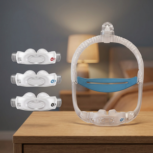 Connecteur coudé court en plastique compatible P30i N30i pour tube CPAP, cadre de masque de remplacement, tube pivotant à 360°, accessoires CPAP réutilisables - Product Image 2