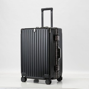 <b>Suitcases</b> For Travel With 360 Degree Spinner <b>Wheels</b> Durable Combination Lock Zipper Closure Unisex Stripe Pattern Summer 2023 - Product Image 2