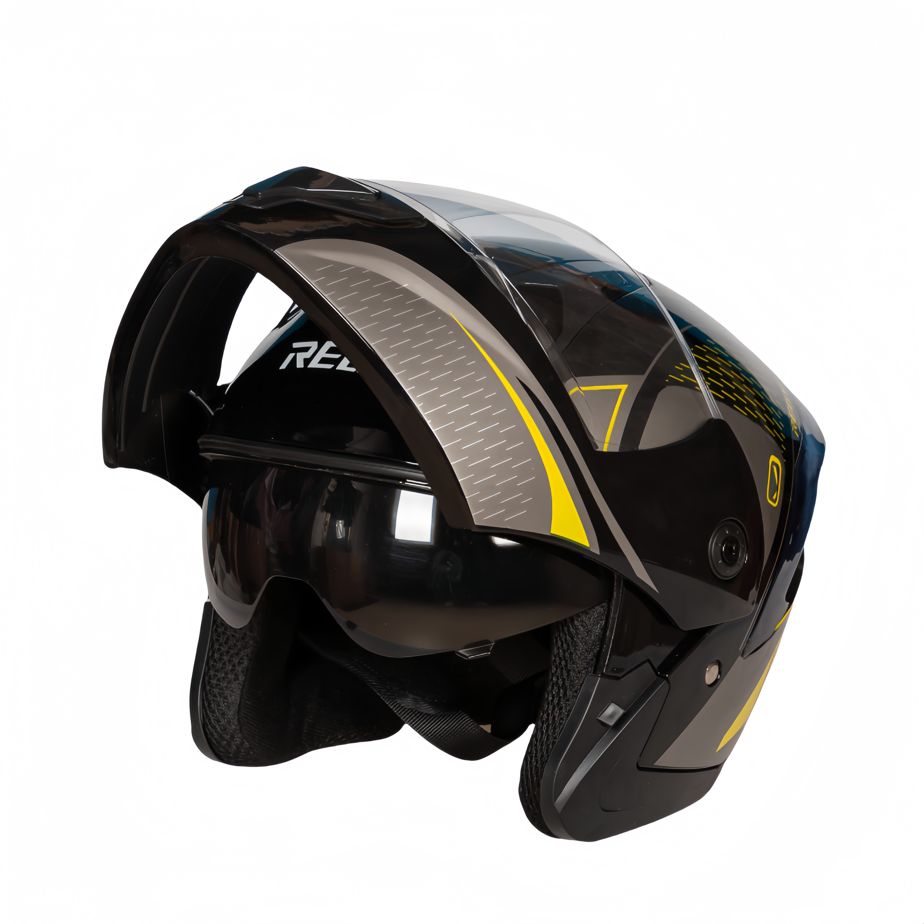abs motorcycle helmet X7 Full Face  Hard Shell, Anti-Fog ensuring a clean environment Stealth ABS Helmet White
