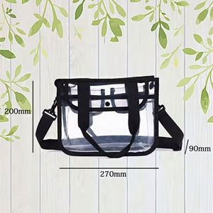 Cosmetic <b>Cases</b> Organizer Wash Travel Organizer PVC Cosmetic Bag <b>Makeup</b> Pouch Women Shoulder Toiletry Bag - Product Image 2