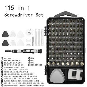 Kit <span class=keywords><strong>de</strong></span> Destornilladores <span class=keywords><strong>de</strong></span> Precisión Todo en Uno 117 en 1: Juego <span class=keywords><strong>de</strong></span> Herramientas Magnéticas Profesional para MacBook, iPhone, Consola PS5/PS4/Xbox - Product Image 2