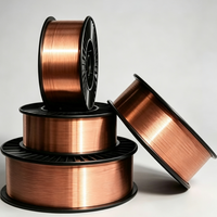 Fil de soudage MIG ER70S-6 en gros, 1,2 mm, 0,8 mm, fil de cuivre massif, provenant de l'usine chinoise Surron