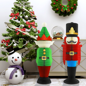 Arbre de Noël personnalisé de <span class=keywords><strong>grande</strong></span> <span class=keywords><strong>taille</strong></span> <span class=keywords><strong>Casse</strong></span>-<span class=keywords><strong>noisette</strong></span> de Noël et ornements de garde décorations pour la décoration intérieure - Product Image 6