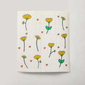 Ensemble de serviettes en tissu et éponge avec impression numérique personnalisée, pour nettoyer la table, le thé, pièces - Product Image 2