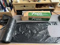 Sac poubelle en T-shirt HDPE/LDPE noir à impression offset, jetable, thermoscellable, prix usine chinois, 0,05 $/pièce en stock
