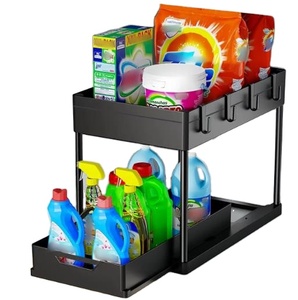 Distribución transfronteriza <span class=keywords><strong>cocina</strong></span> baño estante de almacenamiento simple estante de almacenamiento extraíble estante de almacenamiento multifuncional - Product Image 1