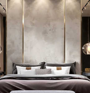 แผ่นรองหัวโรงแรมห้าดาวแผ่นติดผนังป้องกันไฟฟ้าสถิตย์พื้นหลังโฟมกระดาษลายดอกไม้งานประดิษฐ์ทำด้วยตัวเอง - Product Image 1