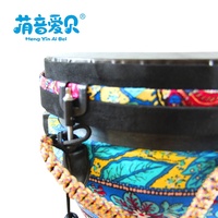Wholesale Musical Instruments Hand Percussion Drum Colorful Djembe 12 Inch African Drum