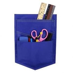 Polyester Fabric Magnetic Storage <b>Organizer</b> with Customized Logo <b>for</b> Office <b>Desktop</b> Use Black 20x27cm - Product Image 1