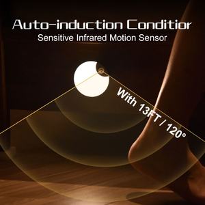 Luces LED Inalámbricas Recargables para Caminos, Lámpara Nocturna con Sensores de Movimiento para Dormitorio, Entrada, Escaleras, Pasillos - Product Image 3