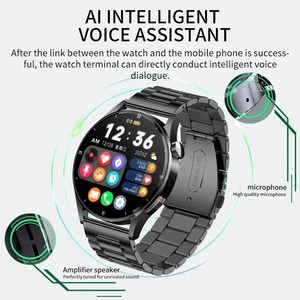 Montre connectée intelligente Drioshipping avec détection de température, commande vocale IA, appels téléphoniques, Android 4G, 2024 - Product Image 3