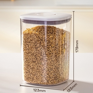 Xjh Stackable kín thực phẩm lưu trữ Pop <span class=keywords><strong>Container</strong></span> có nắp đậy - Product Image 3