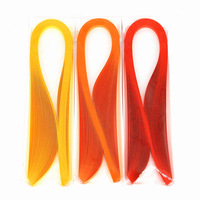 Marque réputée, vente en gros, Quanshe, bandes de papier spécial recyclables faites à la main pour quilling, 2 mm, 3 mm, 5 mm ; Papier uni coloré