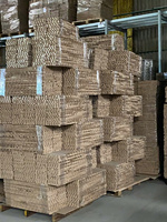 Boîtes en carton nid d'abeille écologiques, sûres et solides pour l'emballage et le transport logistique express