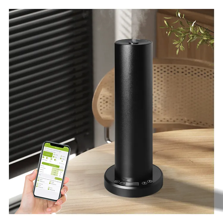 Luxus Aluminium Elektro Bluetooth WIFI APP Turm Aroma Diffusor Parfüm Verne bler Duft Luft Duft Diffusor Maschine