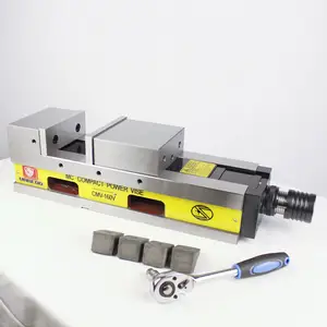 CMV-100V 4 inch High-precision MC compact Mechanical/Hydraulic Vise Pneumatic vise