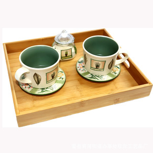 Bamboo Kitchen Storage <b>Basket</b> With Tray Stackable Food Storage Bin For Vegetable <b>Bread</b> Fruit - Product Image 5