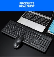 Nuevo Combo de Teclado y Ratón para Juegos TF500 Mini, con Cable, Retroiluminación RGB, USB, Portátil para Laptop/PC