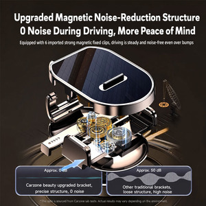 <span class=keywords><strong>Support</strong></span> de téléphone universel pour système de navigation automobile avec fixation par ventouse, hauteur réglable, en plastique, chargeur inclus - Product Image 4