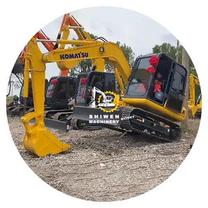 Usado engenharia construção máquinas mini-Komatsu70, escavadora Komatsu PC70 PC78us PC110 PC120 PC130 PC160 escavadeira