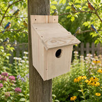 Cage à oiseaux en bois écologique, durable et légère