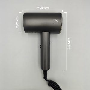 Asciugacapelli da parete bianco da 1600W per uso alberghiero - Product Image 4