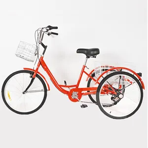 Moda Retro kahve bisikleti kargo üç tekerlekli bisiklet özelleştirilmiş Hot Dog otomat sepeti 3 tekerlekli Pedal yardımcısı Trike