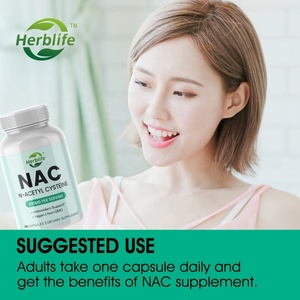 Suplementos en Polvo de NAC, Cápsulas de N-Acetil L-Cisteína de 500 mg, Venta Caliente OEM ODM - Product Image 4
