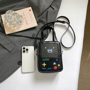 Custom Novelty Friendly Design Console Handbag Y2K Kawaii Gameboy Crossbody <b>Purse</b> Shiny PU Colorful Shoulder Ita Bag - Product Image 4