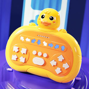 Kids <b>Electronic</b> Handheld <b>Game</b> Player Rhythm Master Dance Machine Educational Toys Bear Portable Gaming Console <b>Game</b> for Toddler - Product Image 4