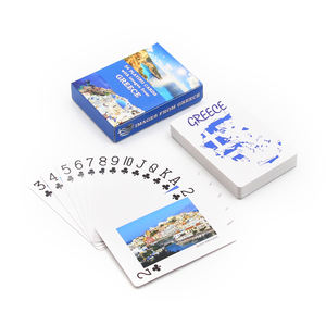 Benutzer definiertes Design Ihres Logos Papier Gedruckte Spielkarten box Kunststoff PVC Wasserdicht Poker <span class=keywords><strong>Deck</strong></span> Blank Sublimation Spielkarten - Product Image 2