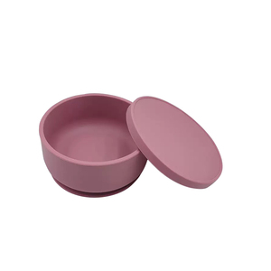 Food Grade Silicone Bowl with Lid Baby Food Bowl Dining Plate Tableware Food Preservation Box Children's Eating Suction Cup Bowl - Product Image 6