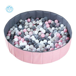 <span class=keywords><strong>Piscine</strong></span> à balles souple de 80 cm, 100 cm, 120 cm pour enfants, aire de jeux intérieure avec balles pliables pour bébés, couleur personnalisable, sans danger pour les morsures - Product Image 1