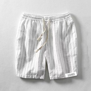 <span class=keywords><strong>Pantalones</strong></span> <span class=keywords><strong>Cortos</strong></span> <span class=keywords><strong>de</strong></span> <span class=keywords><strong>Lino</strong></span> a Rayas para <span class=keywords><strong>Hombre</strong></span>, Personalizados, <span class=keywords><strong>de</strong></span> Verano, <span class=keywords><strong>de</strong></span> Algodón y <span class=keywords><strong>Lino</strong></span>, Transpirables, Holgados, con Cordón Ajustable, <span class=keywords><strong>de</strong></span> Longitud Media - Product Image 3